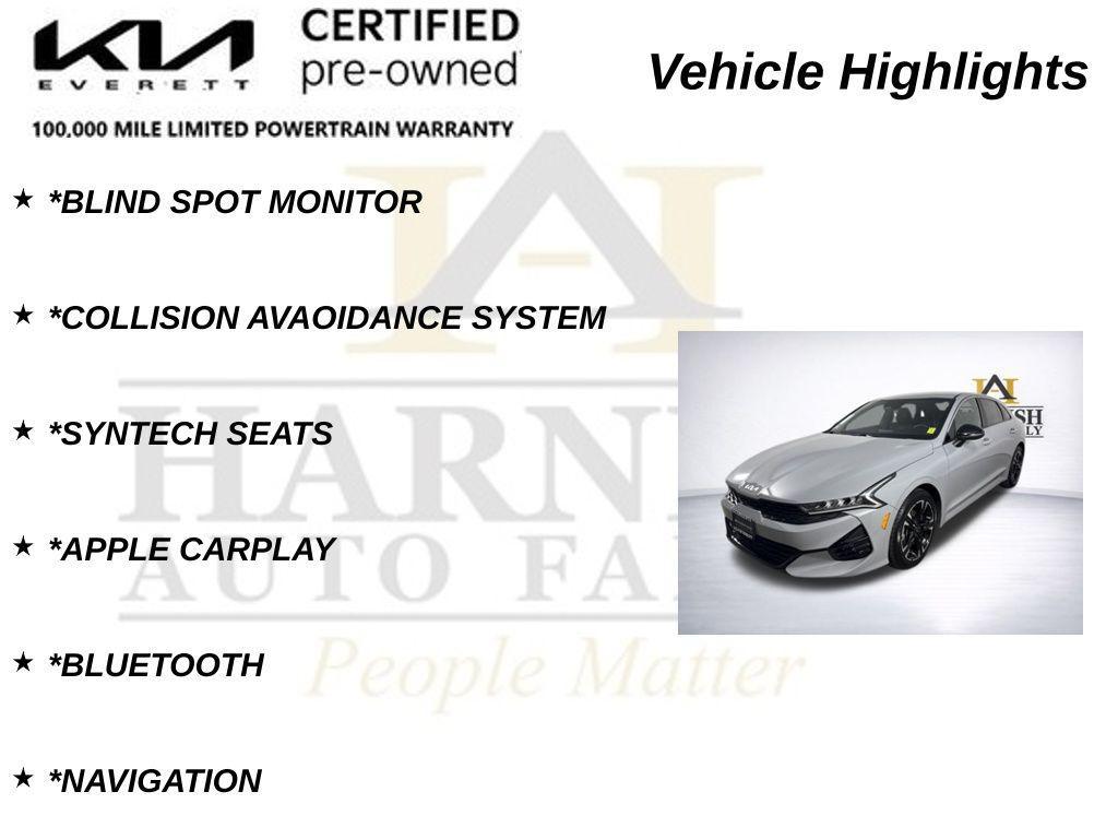 used 2023 Kia K5 car, priced at $24,381