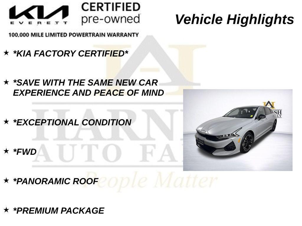 used 2023 Kia K5 car, priced at $24,381