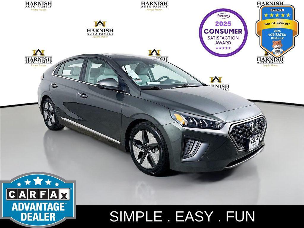 used 2021 Hyundai Ioniq Hybrid car, priced at $19,688