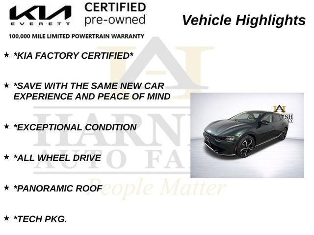 used 2023 Kia EV6 car, priced at $31,253