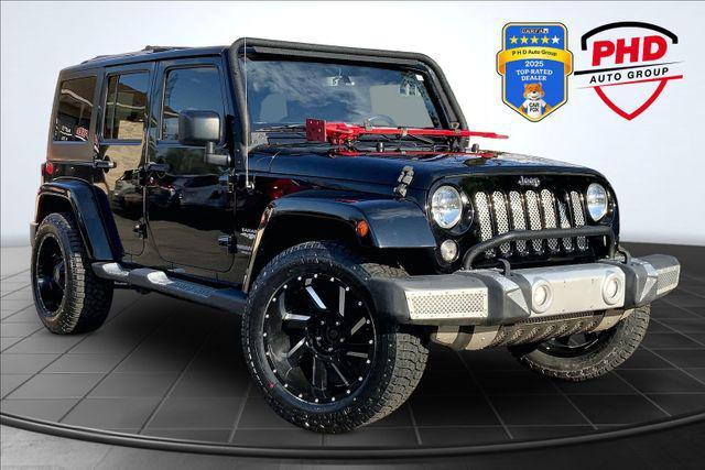 used 2015 Jeep Wrangler Unlimited car, priced at $18,497