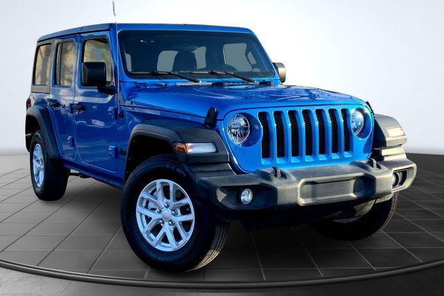 used 2023 Jeep Wrangler car, priced at $27,497