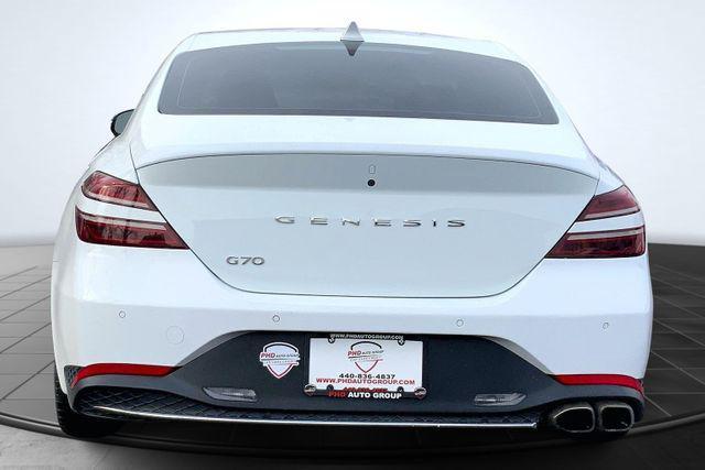 used 2022 Genesis G70 car, priced at $24,997