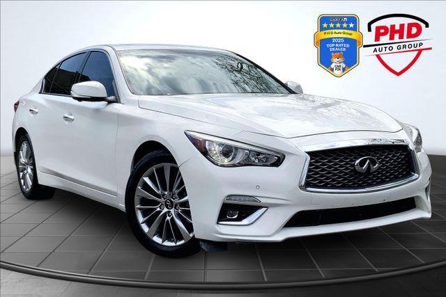 used 2022 INFINITI Q50 car, priced at $25,997