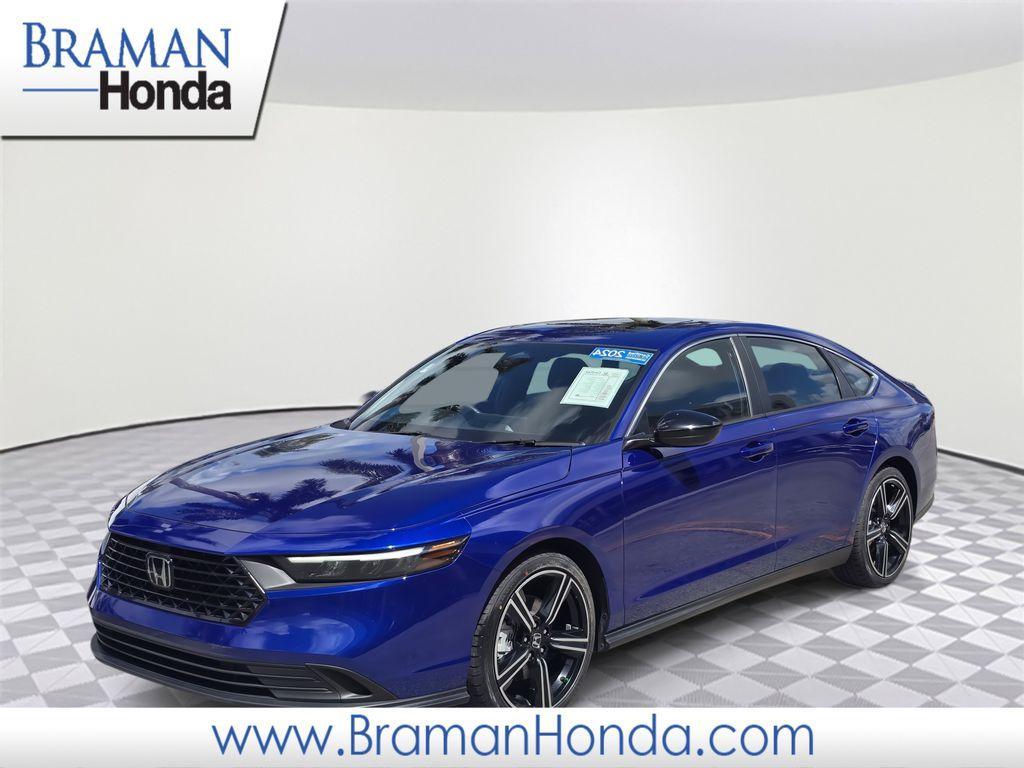 used 2024 Honda Accord Hybrid car, priced at $27,936
