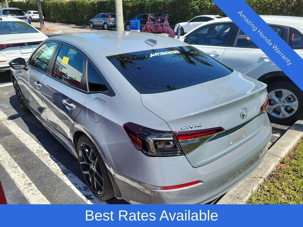 used 2025 Honda Civic car, priced at $27,499