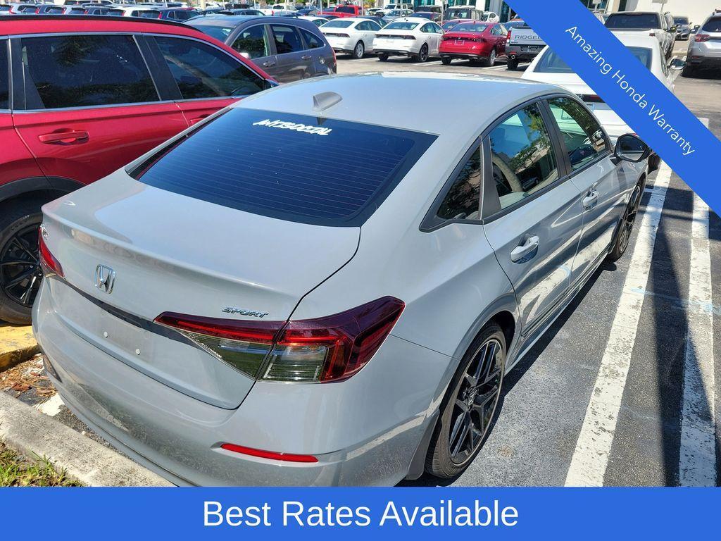 used 2025 Honda Civic car, priced at $27,499