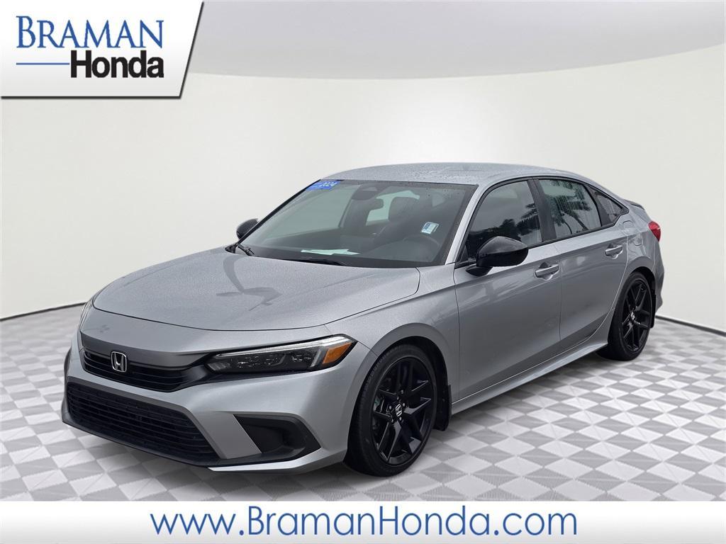 used 2024 Honda Civic car, priced at $23,763