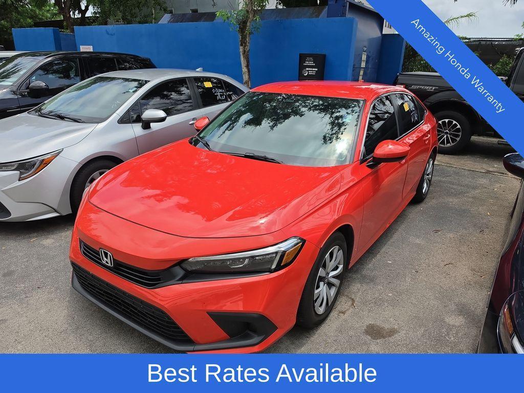 used 2022 Honda Civic car, priced at $19,529