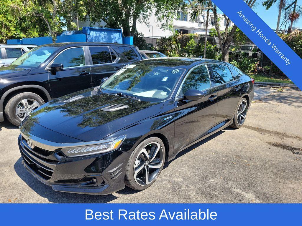 used 2022 Honda Accord Hybrid car, priced at $26,963
