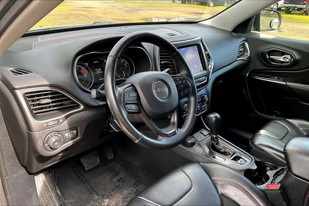 used 2019 Jeep Cherokee car, priced at $19,600