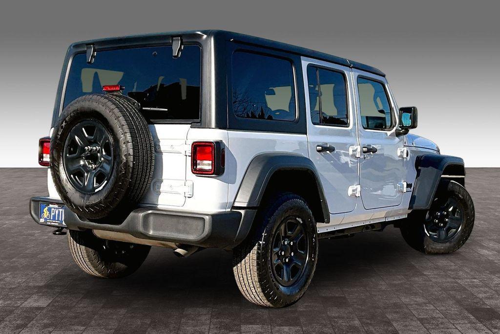 used 2025 Jeep Wrangler car, priced at $33,637