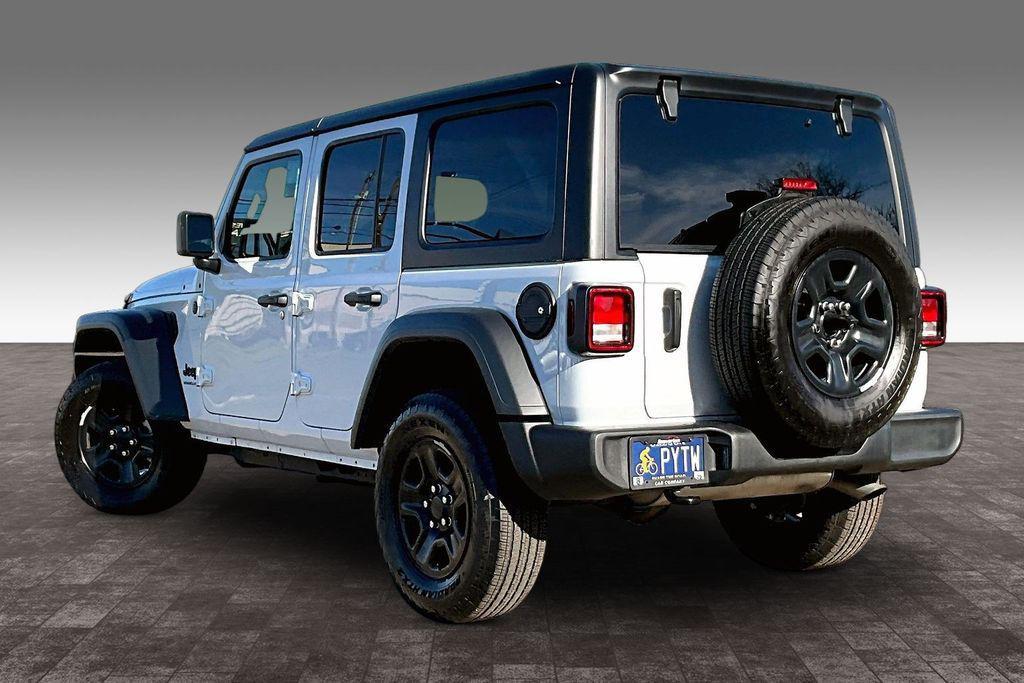 used 2025 Jeep Wrangler car, priced at $33,637