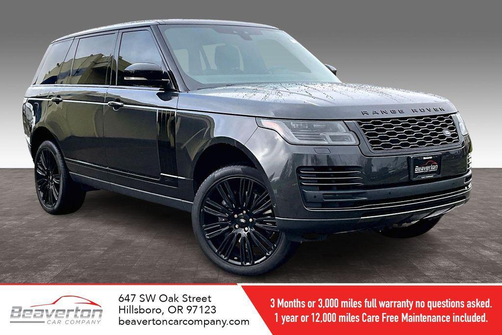 used 2021 Land Rover Range Rover car, priced at $45,000