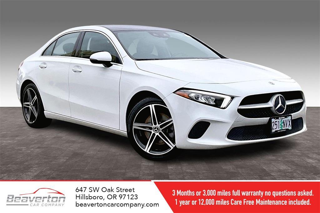 used 2019 Mercedes-Benz A-Class car, priced at $20,483