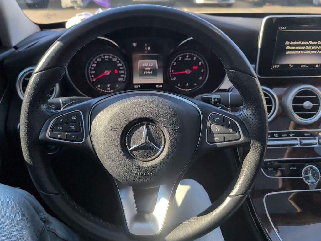 used 2018 Mercedes-Benz C-Class car, priced at $19,677