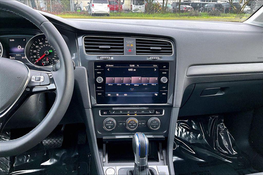 used 2019 Volkswagen e-Golf car, priced at $13,000