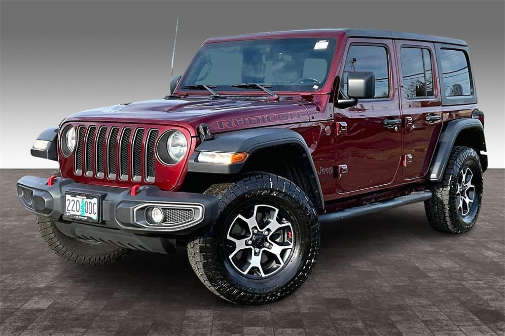 used 2021 Jeep Wrangler Unlimited car, priced at $32,405