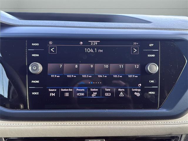 used 2024 Volkswagen Taos car, priced at $18,000