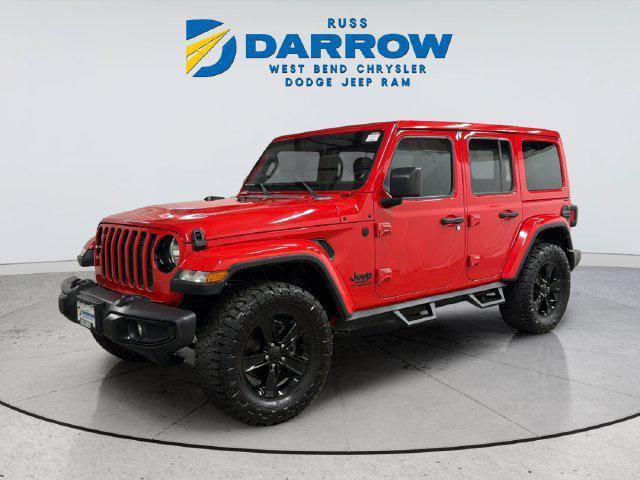 used 2022 Jeep Wrangler Unlimited car, priced at $29,196