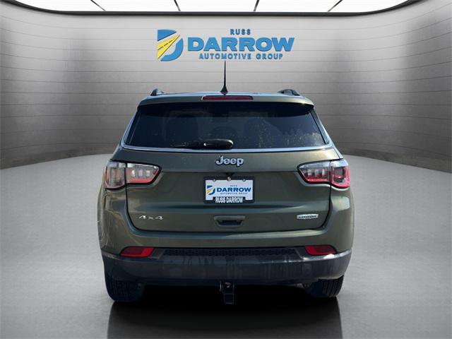 used 2021 Jeep Compass car, priced at $14,400