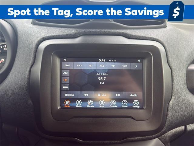 used 2020 Jeep Renegade car, priced at $14,411