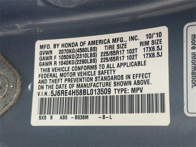 used 2011 Honda CR-V car, priced at $9,211