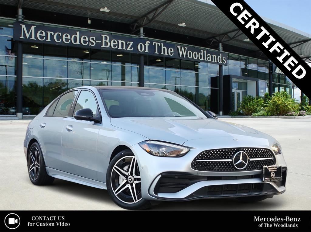 used 2023 Mercedes-Benz C-Class car, priced at $39,498