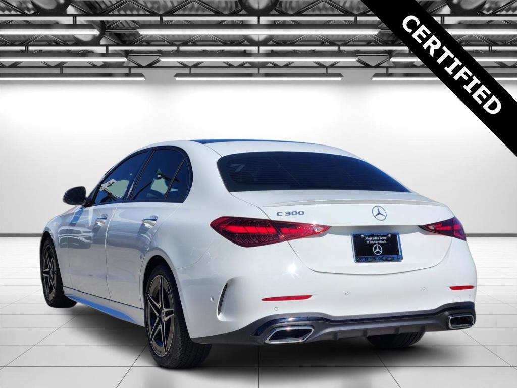 used 2023 Mercedes-Benz C-Class car, priced at $38,998