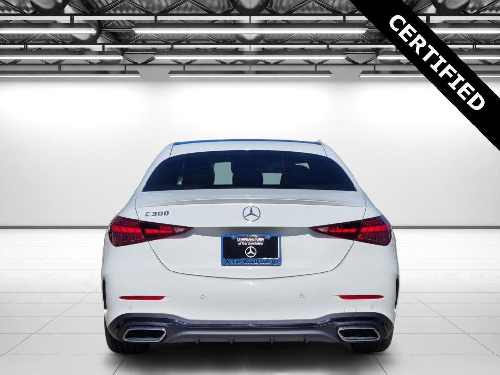 used 2023 Mercedes-Benz C-Class car, priced at $38,998