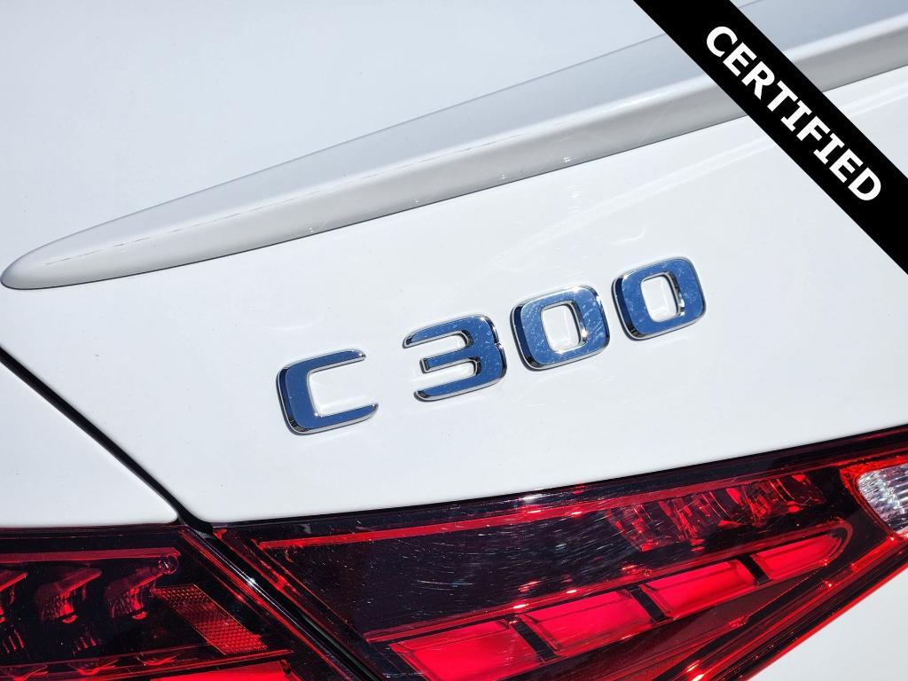 used 2023 Mercedes-Benz C-Class car, priced at $38,998