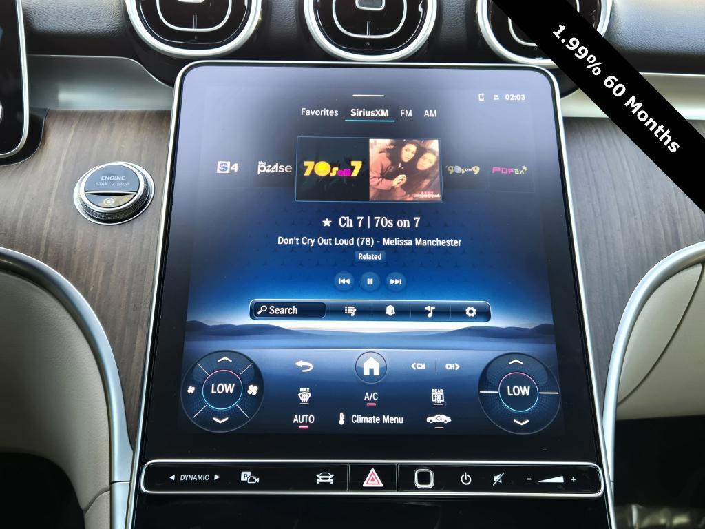 used 2025 Mercedes-Benz C-Class car, priced at $41,498