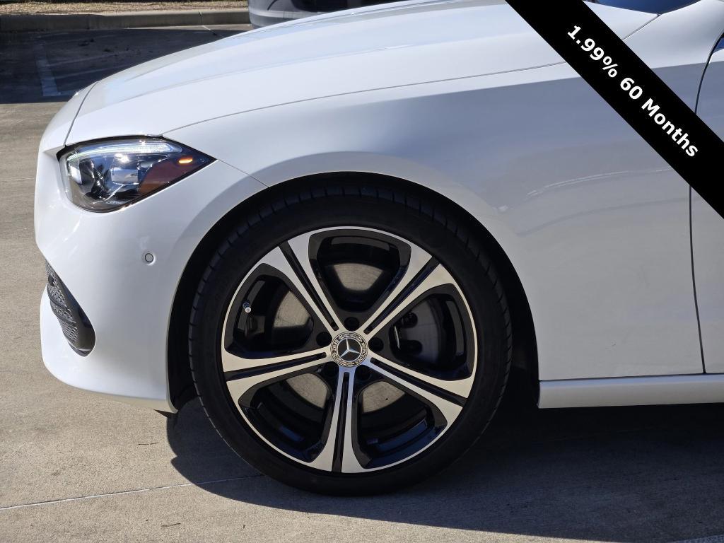 used 2025 Mercedes-Benz C-Class car, priced at $41,498
