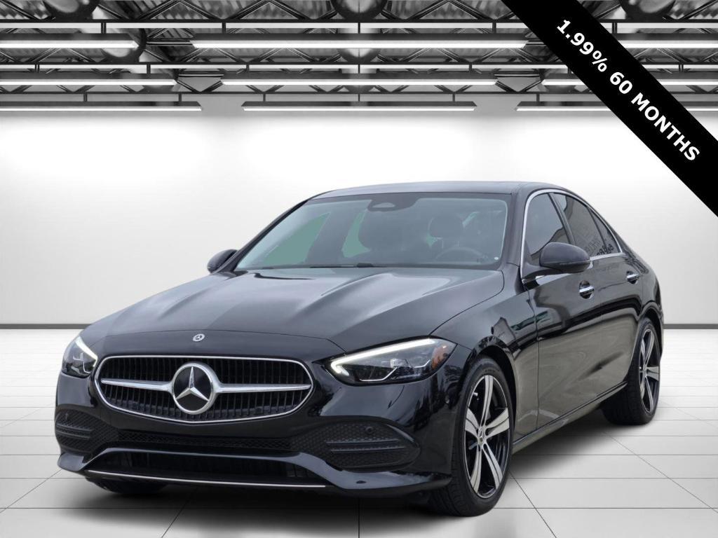 used 2025 Mercedes-Benz C-Class car, priced at $43,498