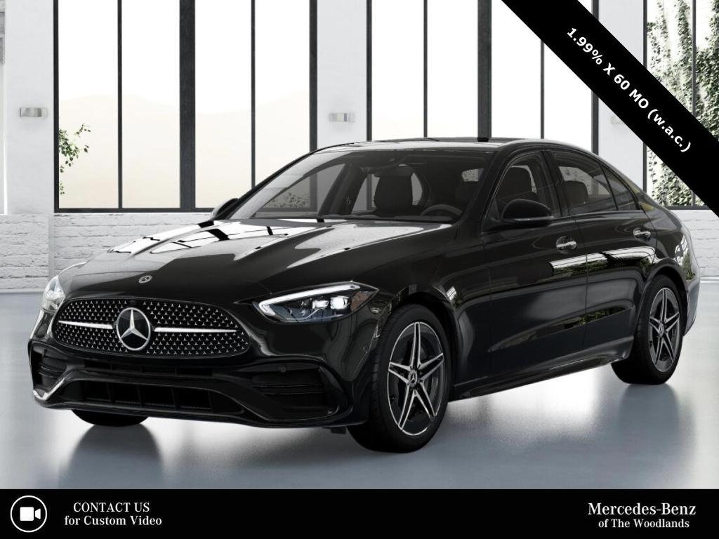 new 2025 Mercedes-Benz C-Class car, priced at $55,935