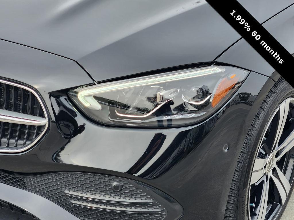 used 2025 Mercedes-Benz C-Class car, priced at $41,998