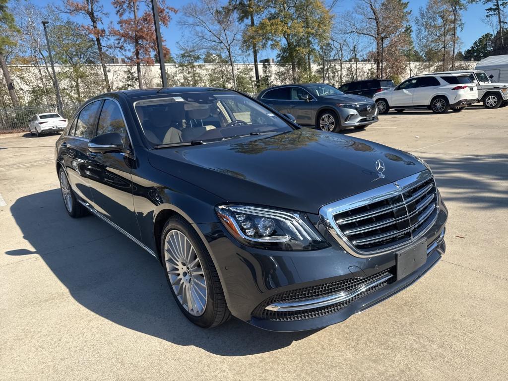 used 2018 Mercedes-Benz S-Class car, priced at $49,998