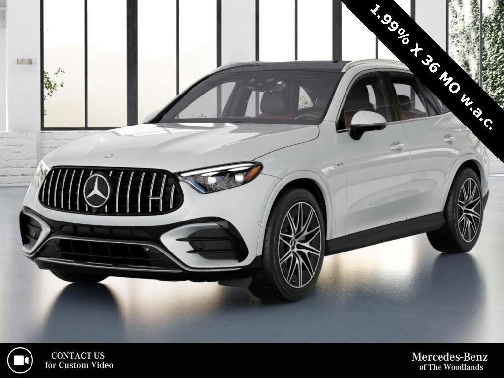 new 2025 Mercedes-Benz AMG GLC 43 car, priced at $78,945