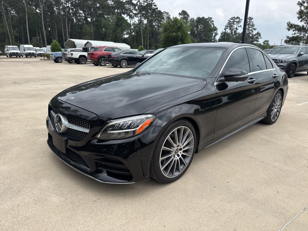 used 2021 Mercedes-Benz C-Class car, priced at $22,498