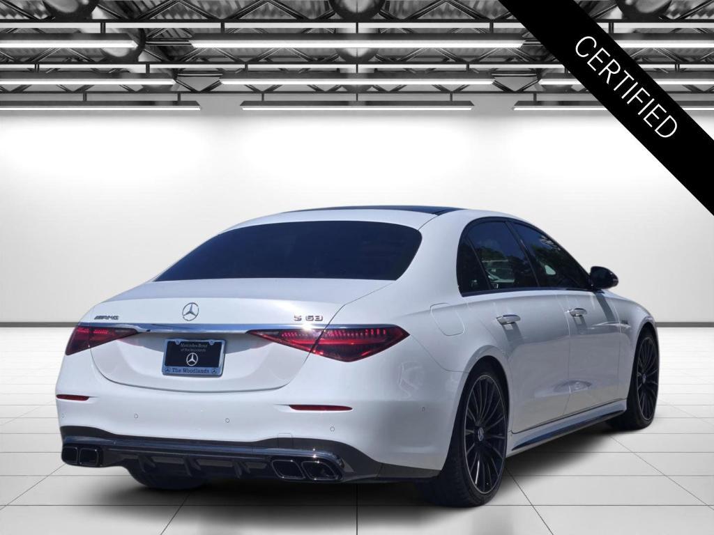 used 2025 Mercedes-Benz AMG S 63 E car, priced at $161,998