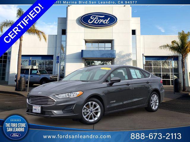used 2019 Ford Fusion Hybrid car, priced at $10,845