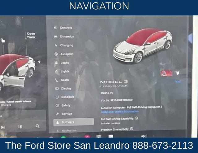 used 2018 Tesla Model 3 car, priced at $22,950