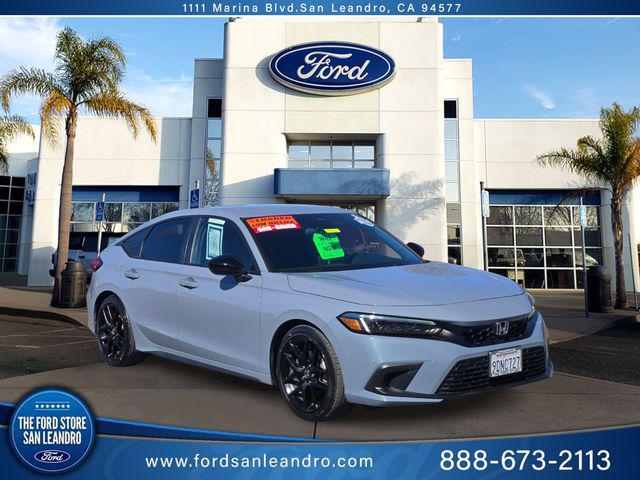 used 2022 Honda Civic car, priced at $22,750