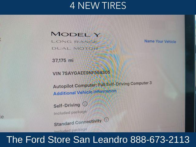 used 2022 Tesla Model Y car, priced at $32,441