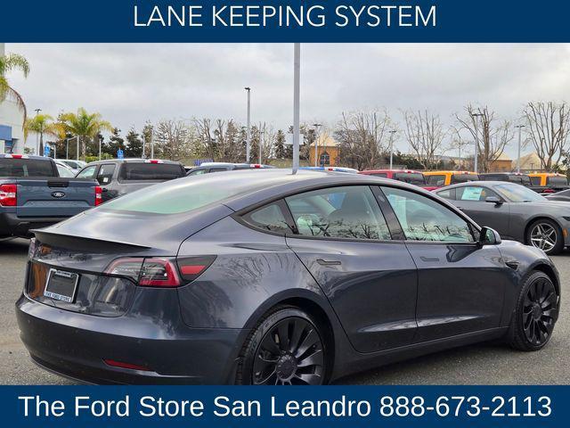 used 2022 Tesla Model 3 car, priced at $22,750
