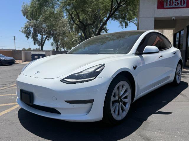 used 2022 Tesla Model 3 car, priced at $23,995
