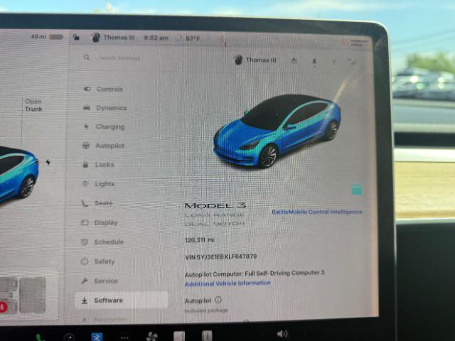 used 2020 Tesla Model 3 car, priced at $18,995