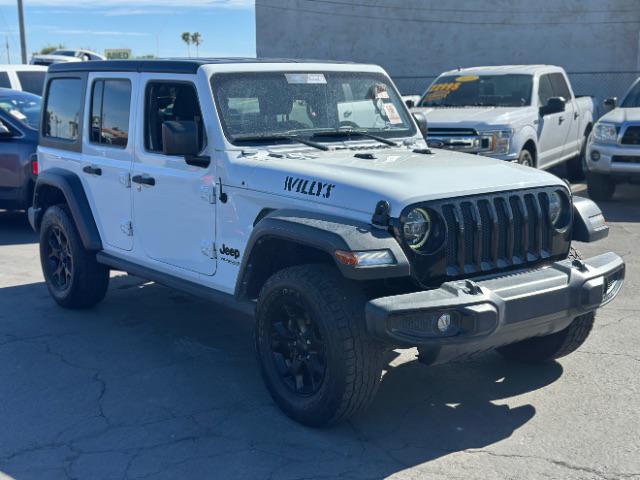 used 2021 Jeep Wrangler Unlimited car, priced at $22,995