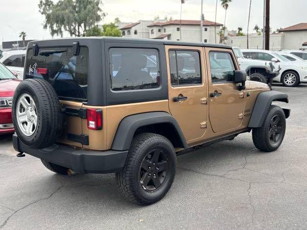 used 2015 Jeep Wrangler Unlimited car, priced at $13,995