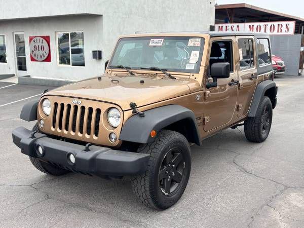 used 2015 Jeep Wrangler Unlimited car, priced at $13,995